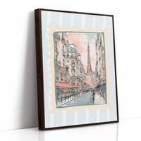 A Paris Street, Stamped