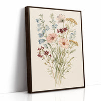 Wildflower Bouquet In Watercolor