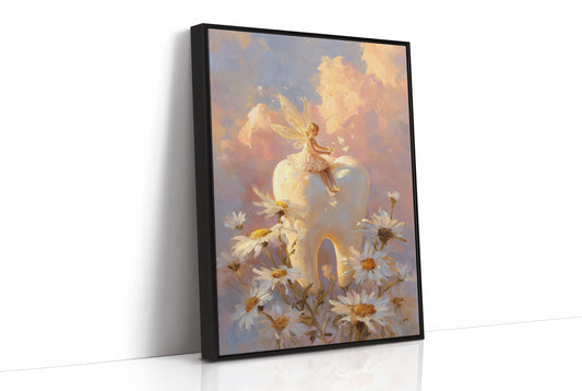 Daisy Dreams Under Golden Sky