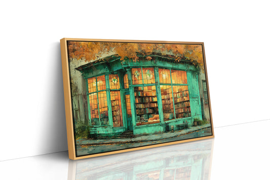 Autumn Bookshop Glow
