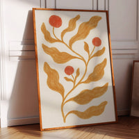 Golden Leaves Hold Coral Stories