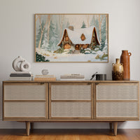 Cottage Beneath a Winter Veil
