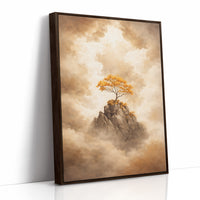 Solitary Sentinel Above Celestial Mists
