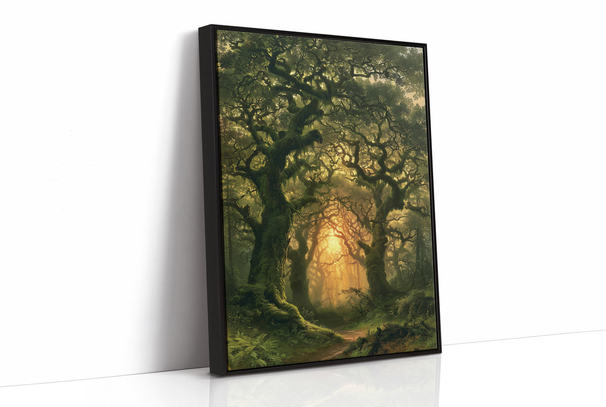 Where the Mossy Oaks Frame the Fire