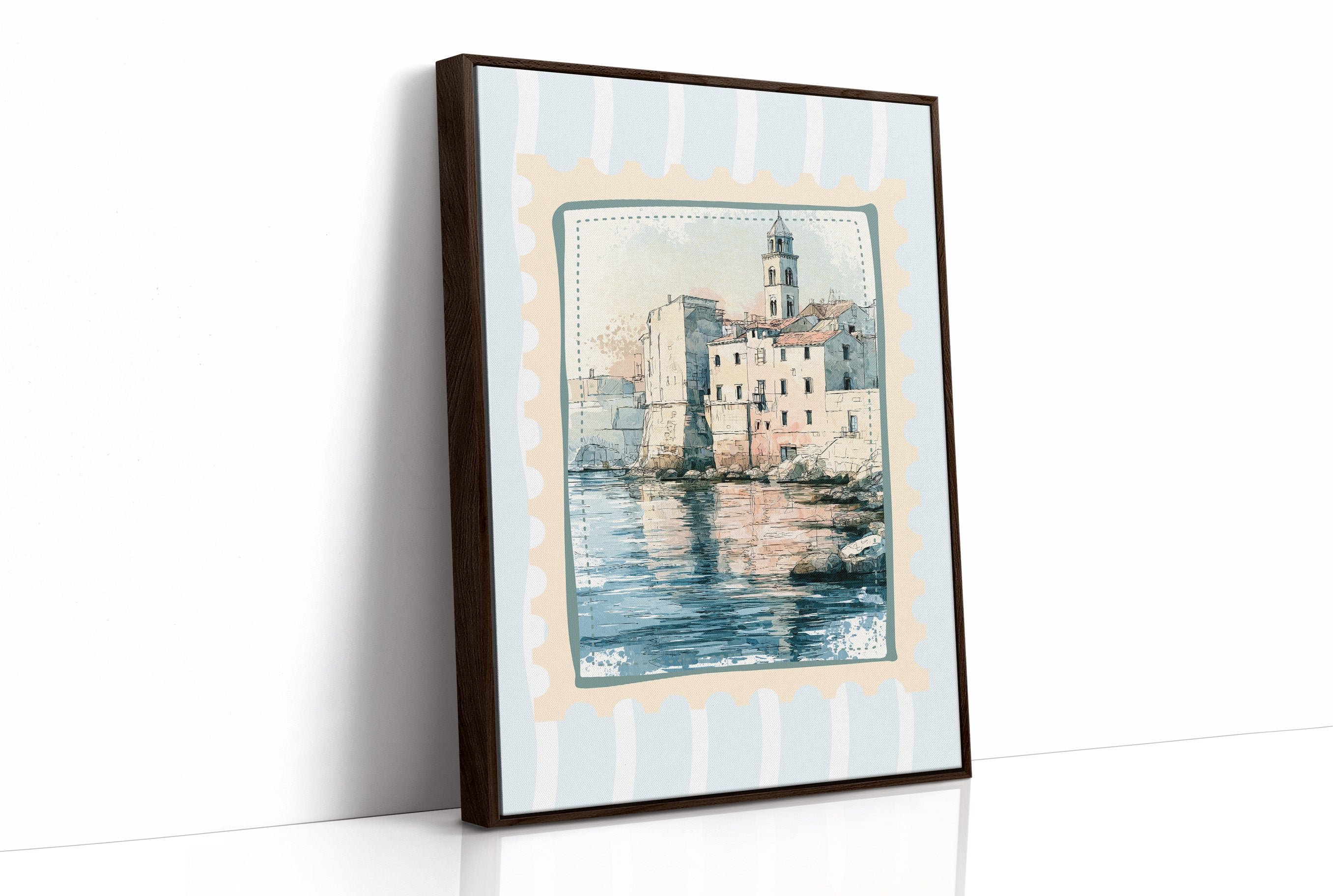 Adriatic Bell Tower, Stamped