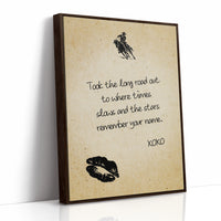 Took the Long Road Out — Cowboy Love Letter Print