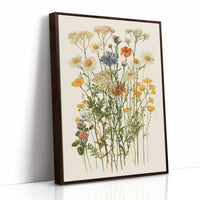Meadow Row In Watercolor