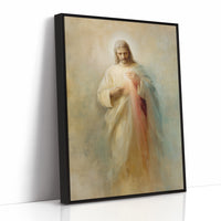 Divine Radiance Emanates From Sacred Heart
