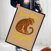 Easy There Tiger Retro Jungle Print