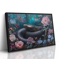 Serpent Among Blooming Gardens