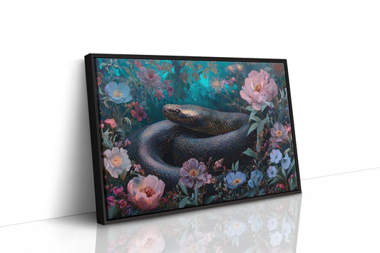 Serpent Among Blooming Gardens