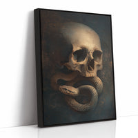 Serpent Coils Through Ancient Bone