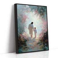 Ethereal Journey Through Blossom Light