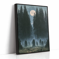 Standing Stones Keep Watch Under the Moon
