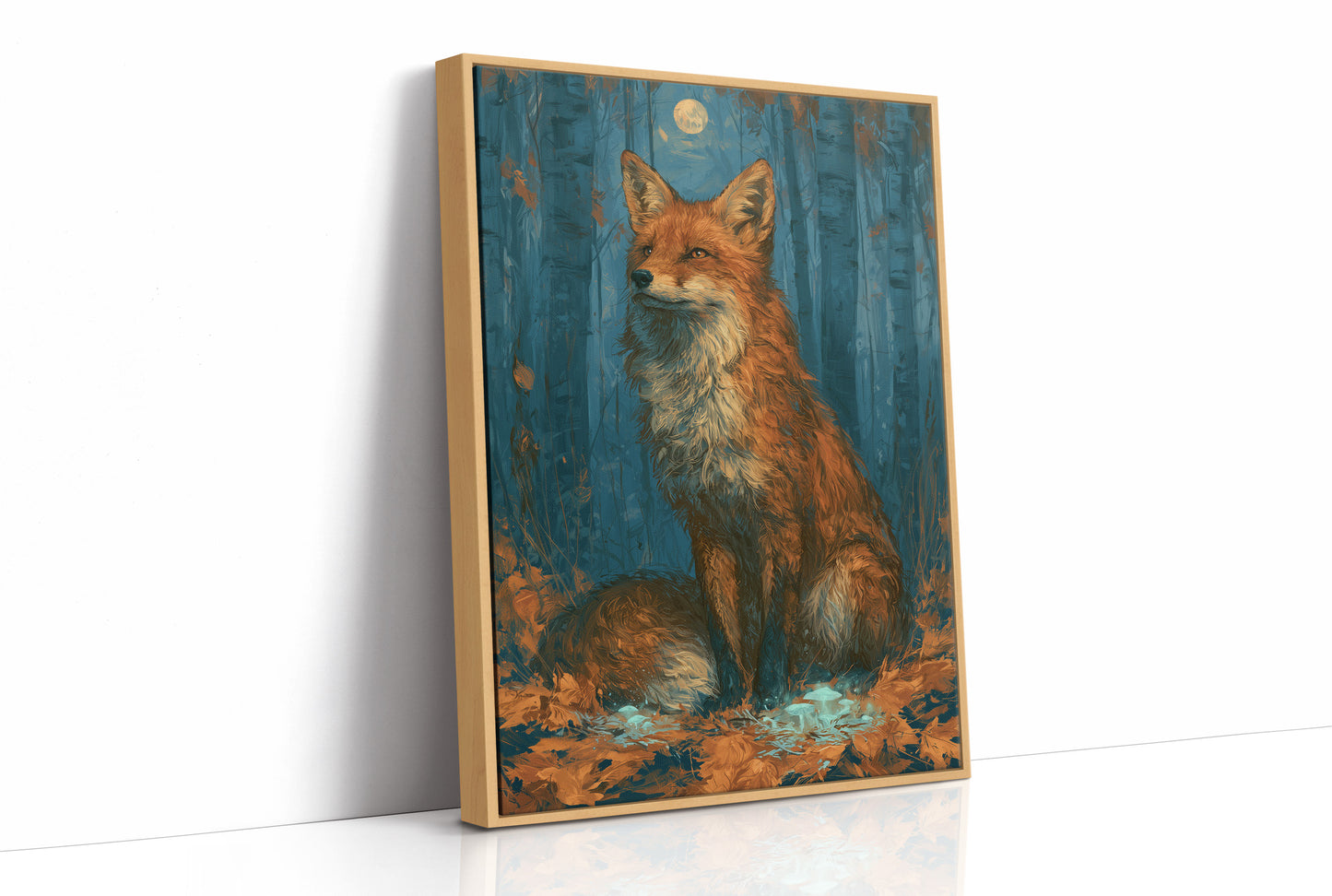 Moonrise Over the Fox's Den