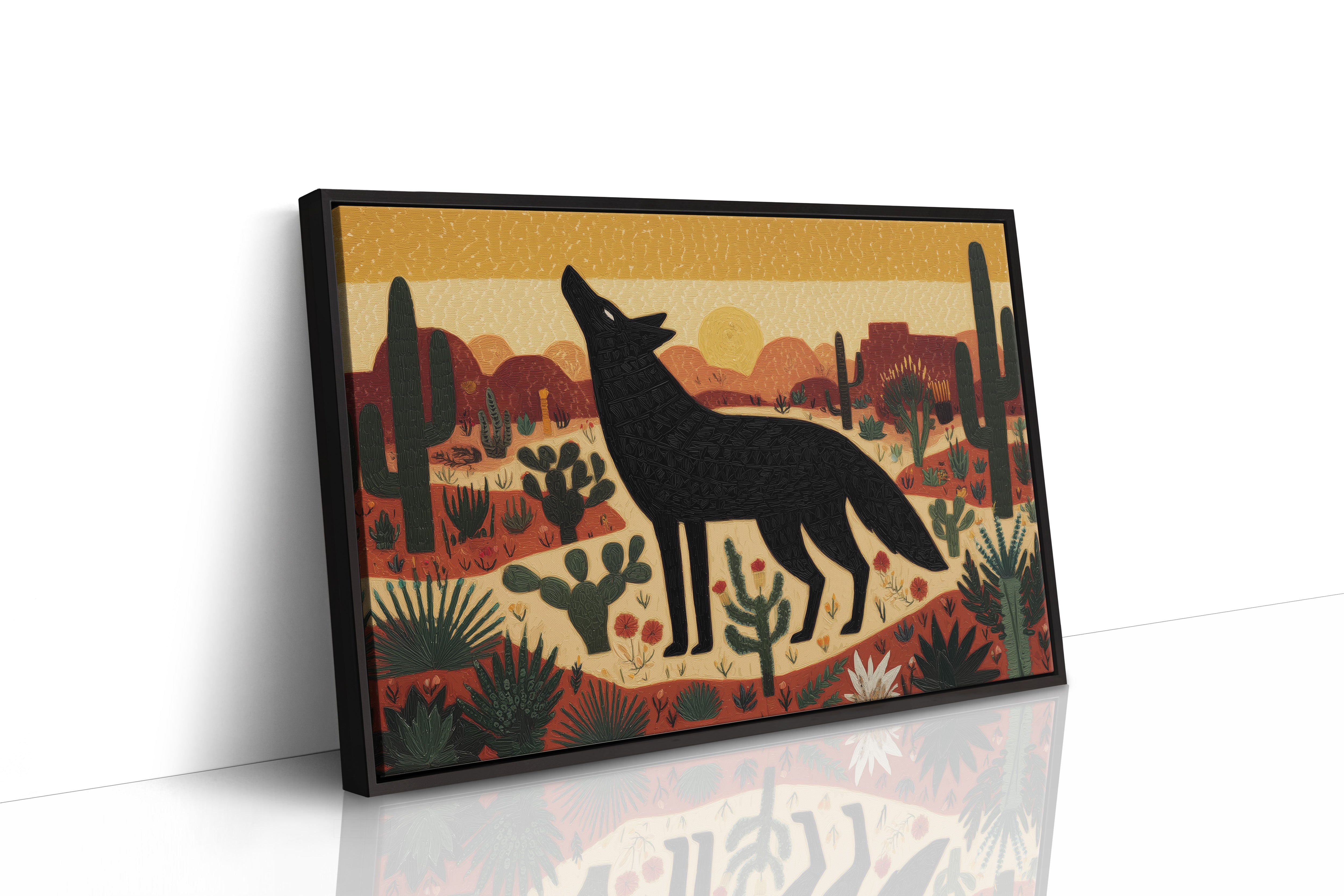 Coyote Songs Paint Desert Gold