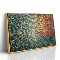 Radiating Terracotta and Sage