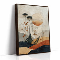 Moonlit Ferns Dance Through Autumn