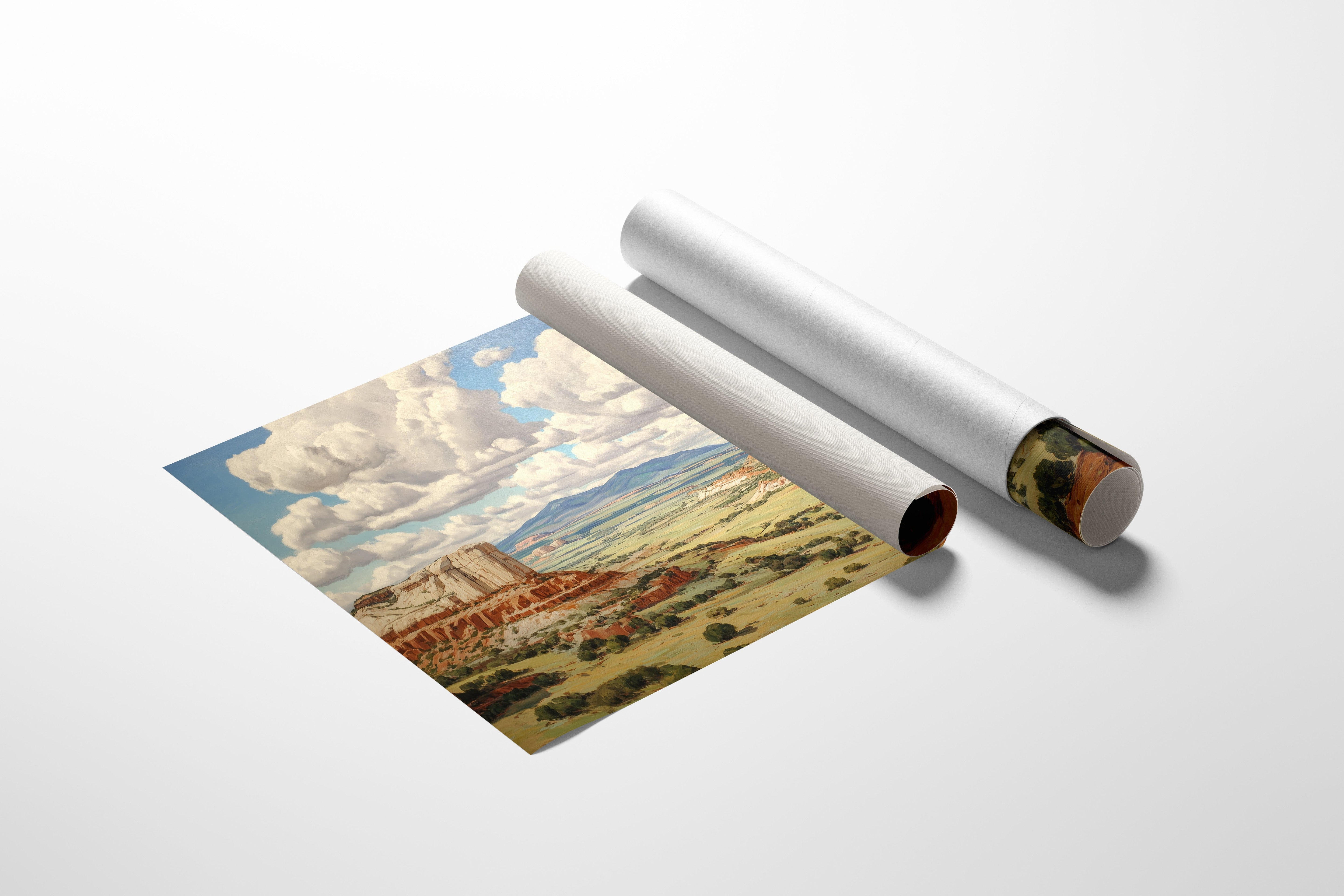 Mesa Clouds Paint Ancient Stories