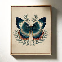 Wings Cradled by Nature's Embrace