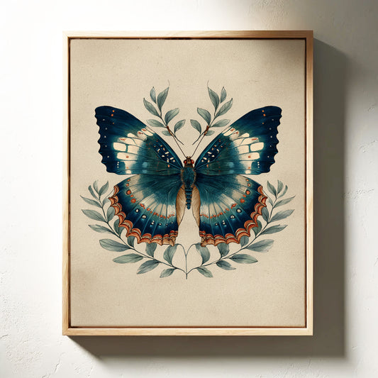 Wings Cradled by Nature's Embrace