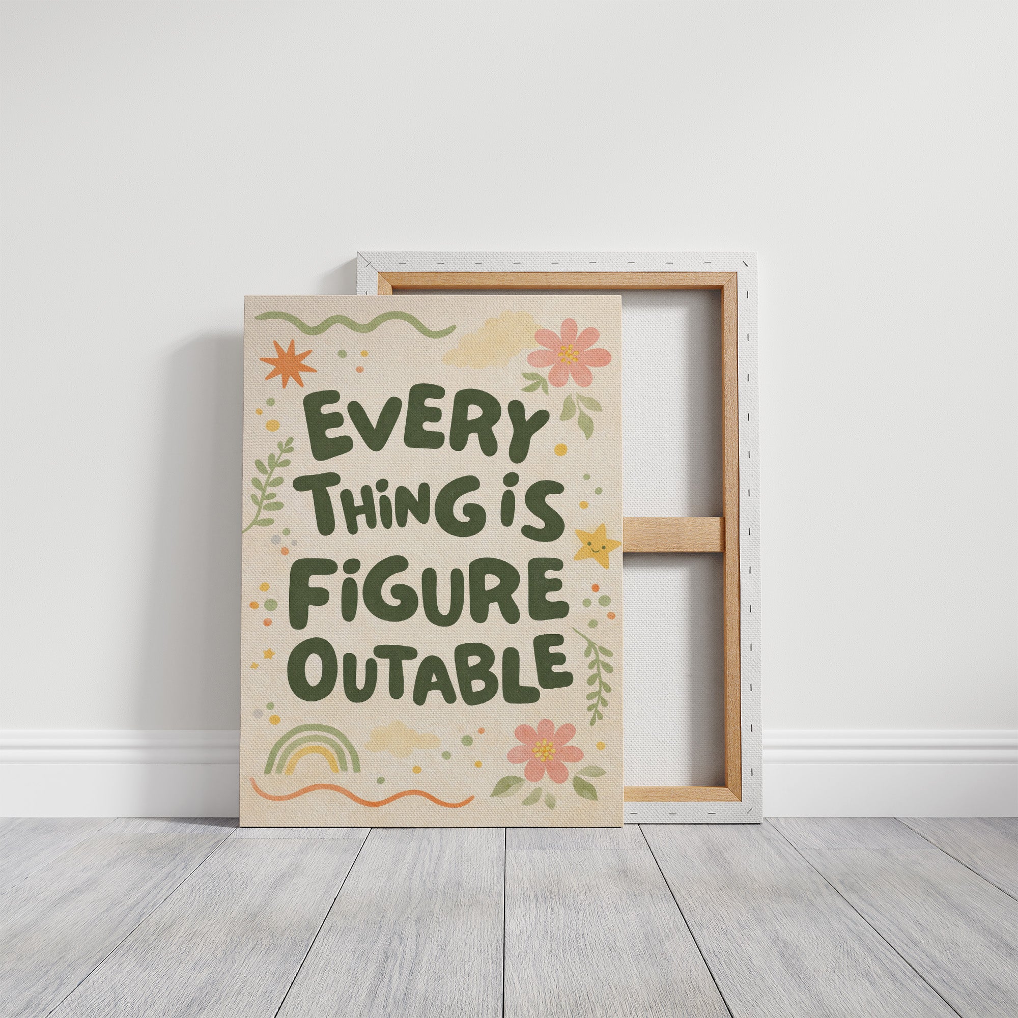 Everything Is Figure Outable in Botanical Embrace