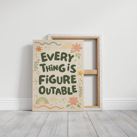 Everything Is Figure Outable in Botanical Embrace