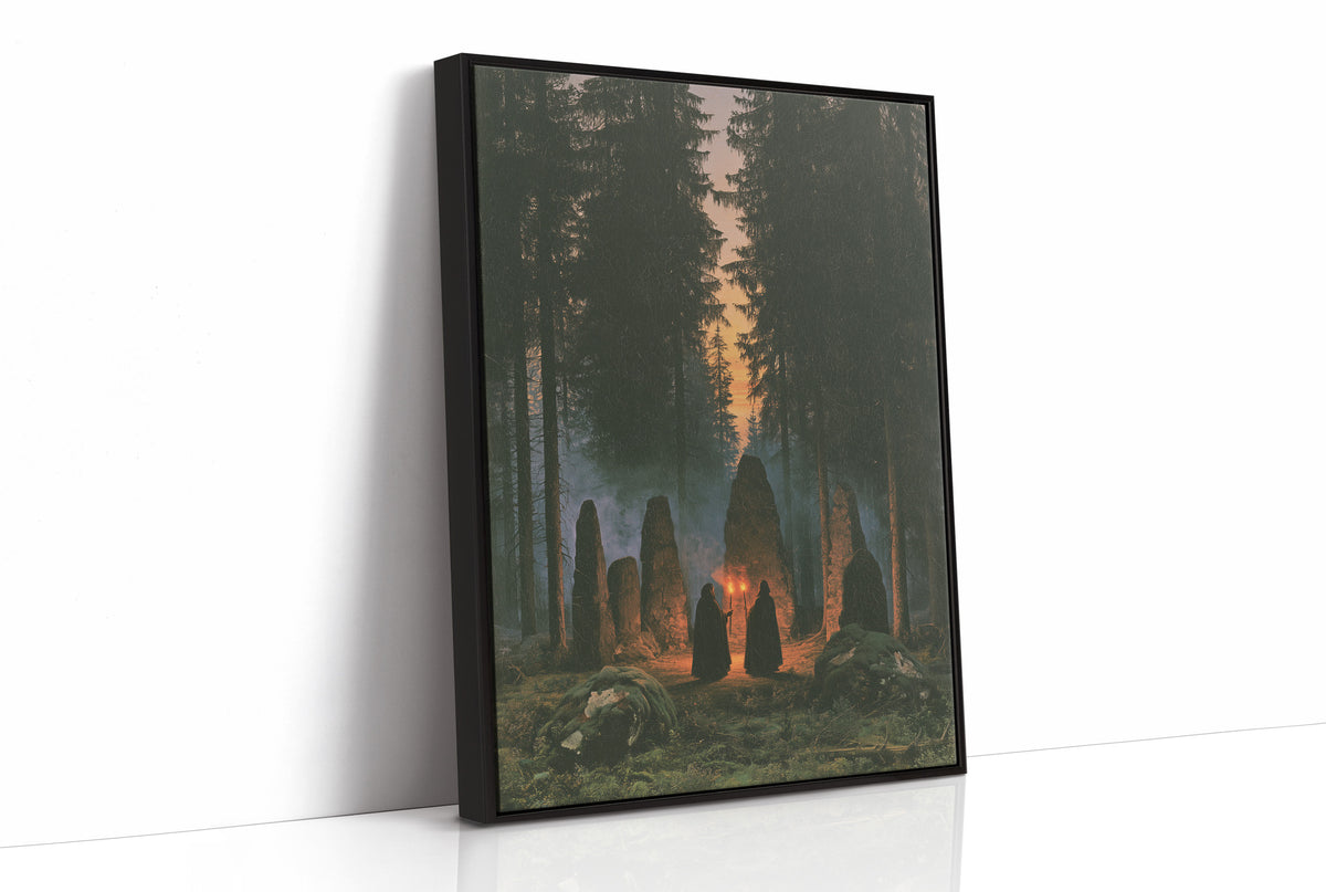 Torchlit Ritual Among the Ancient Stones