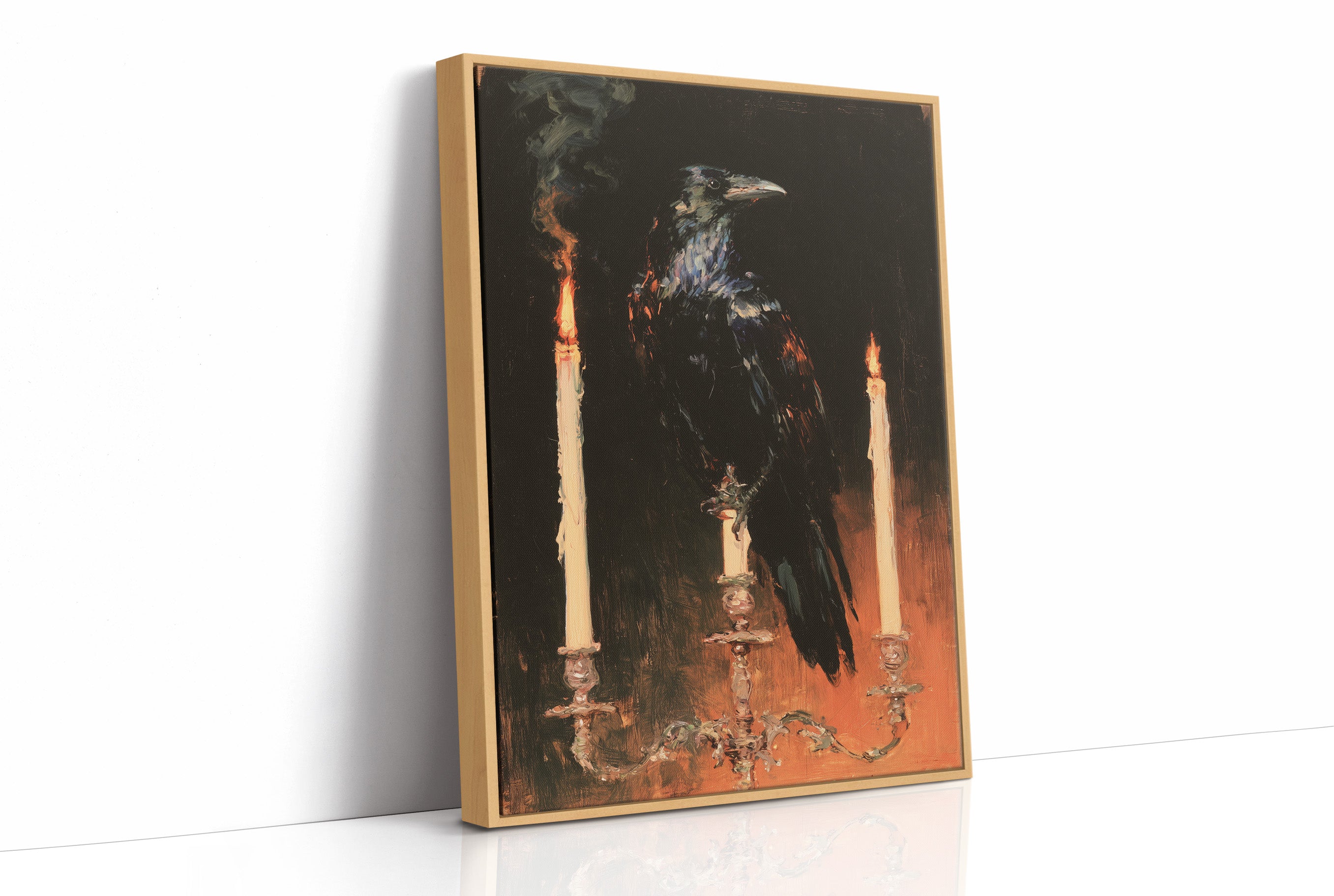 The Raven's Candlelit Perch