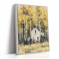 Farmhouse Hiding in the Aspens
