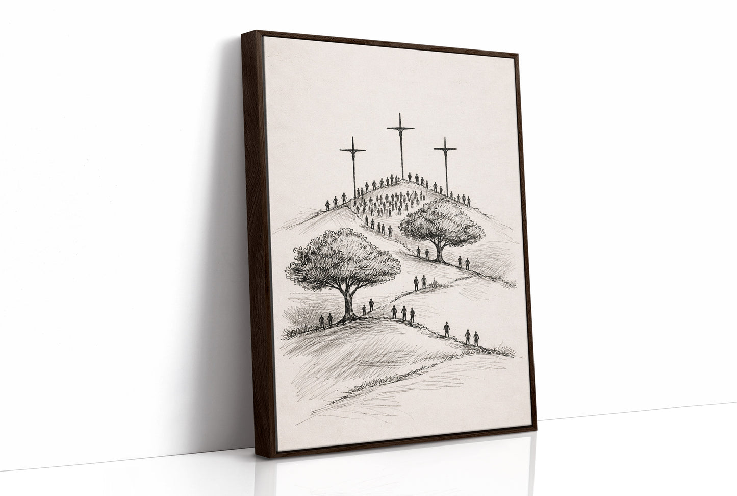 Pilgrimage Toward Three Crosses