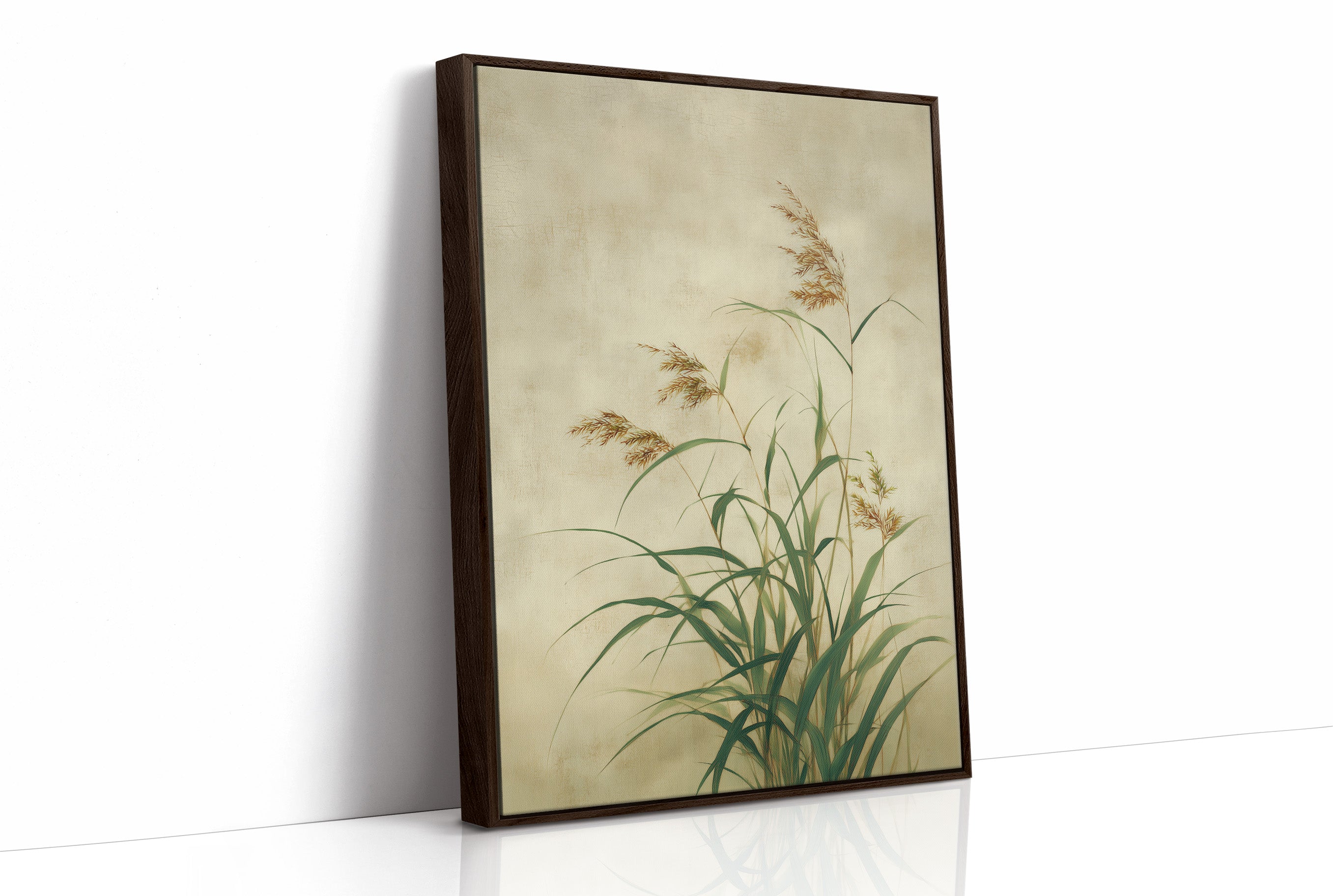 Tall Grasses Dance In Autumn Light