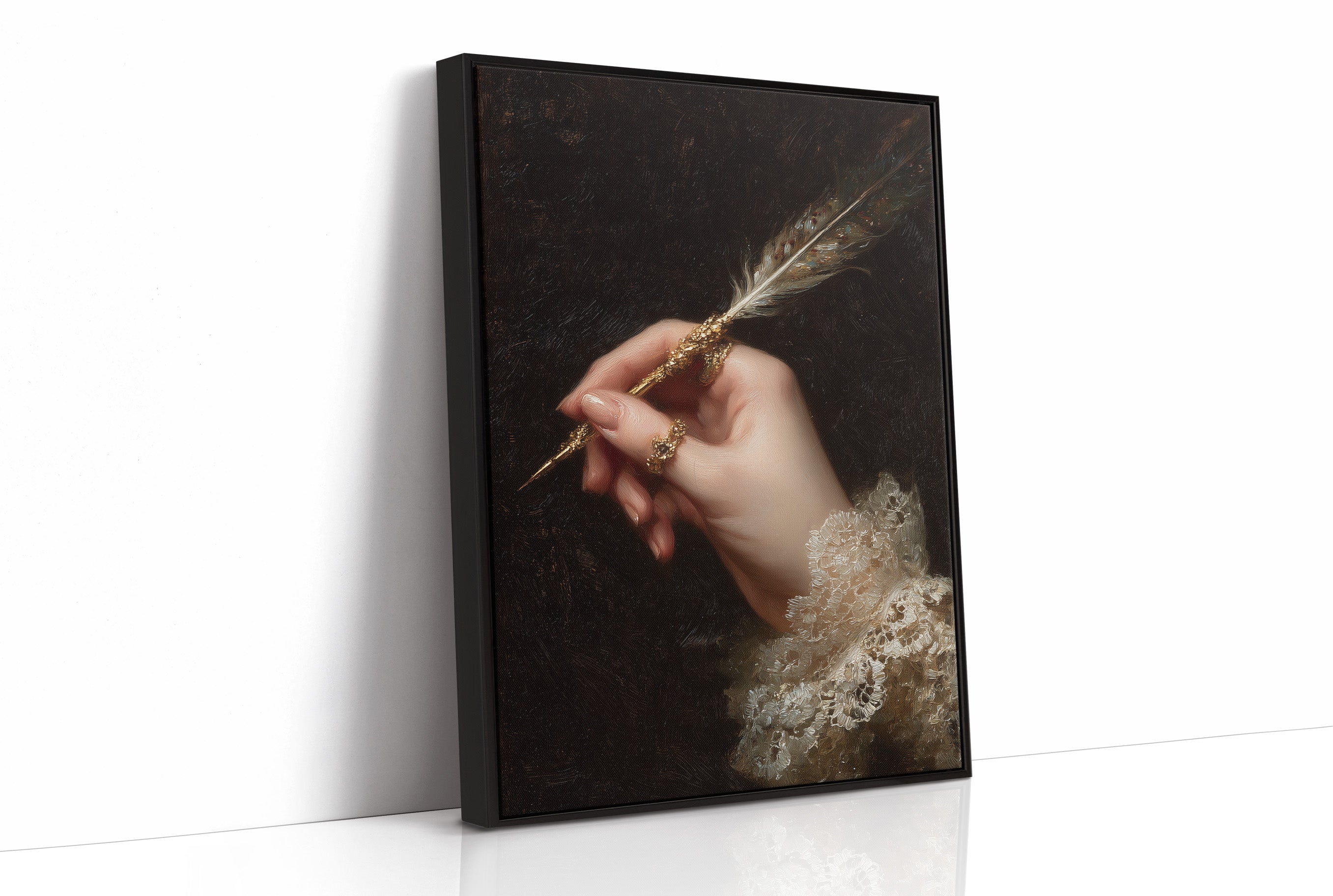 Gilded Quill Awaits Inspiration