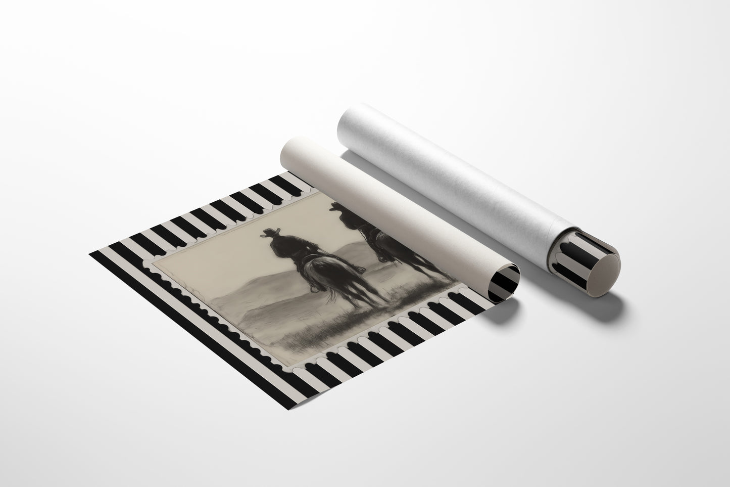 Morning Dust Carries Ranch Tales West