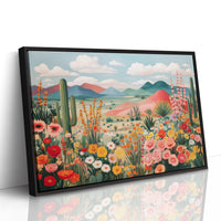 Wildflowers Dance Through Desert Mountains