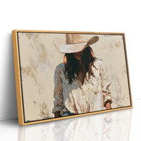 Cowgirl in Cream and Shadow