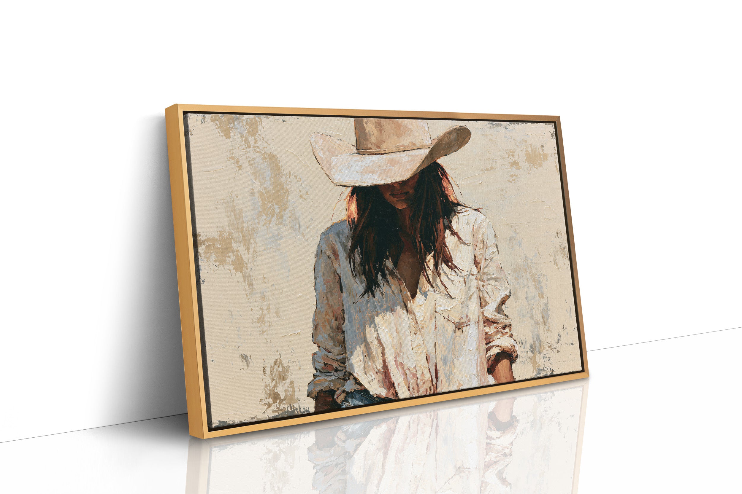 Cowgirl in Cream and Shadow