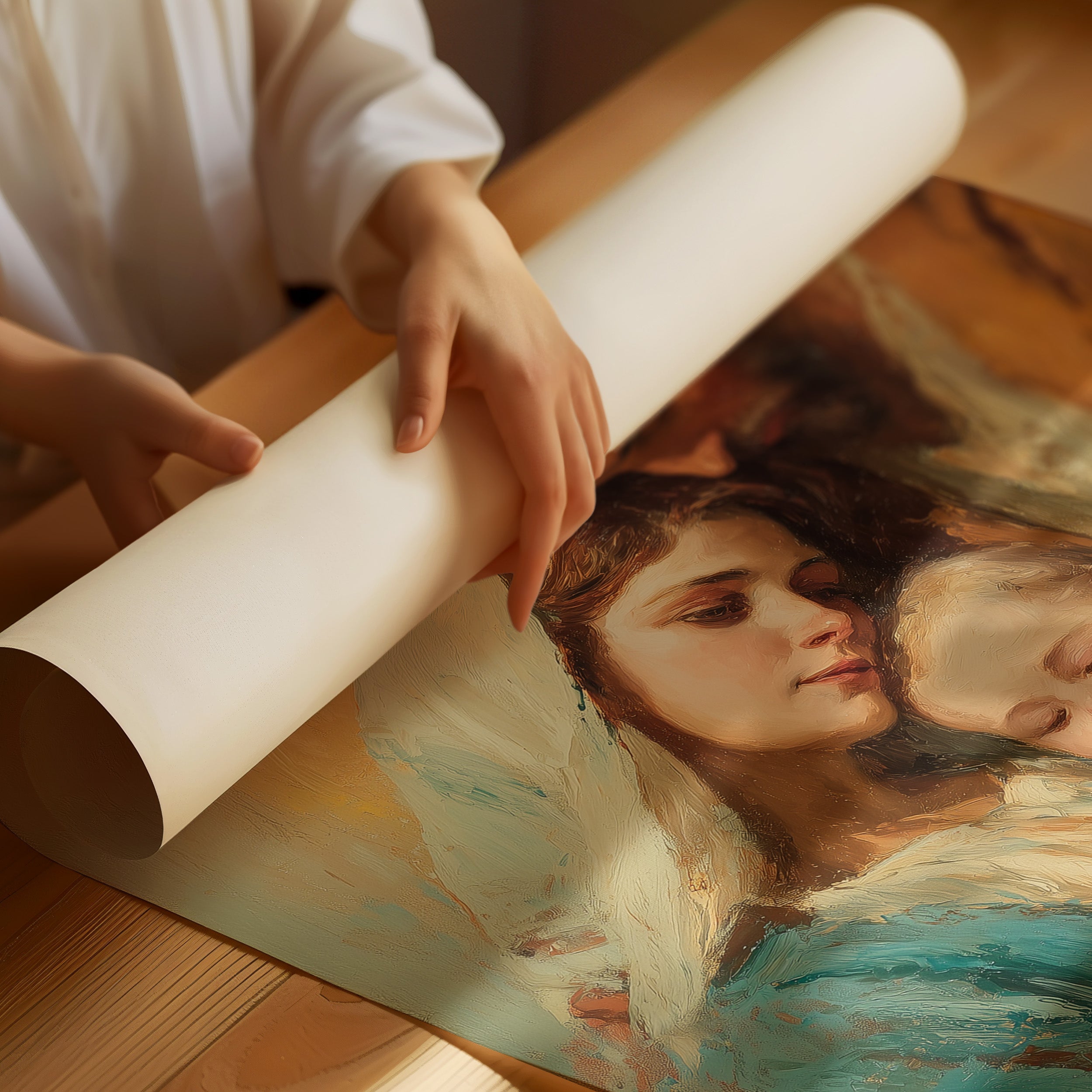 Heavenly Bonds Illuminate Eternal Love