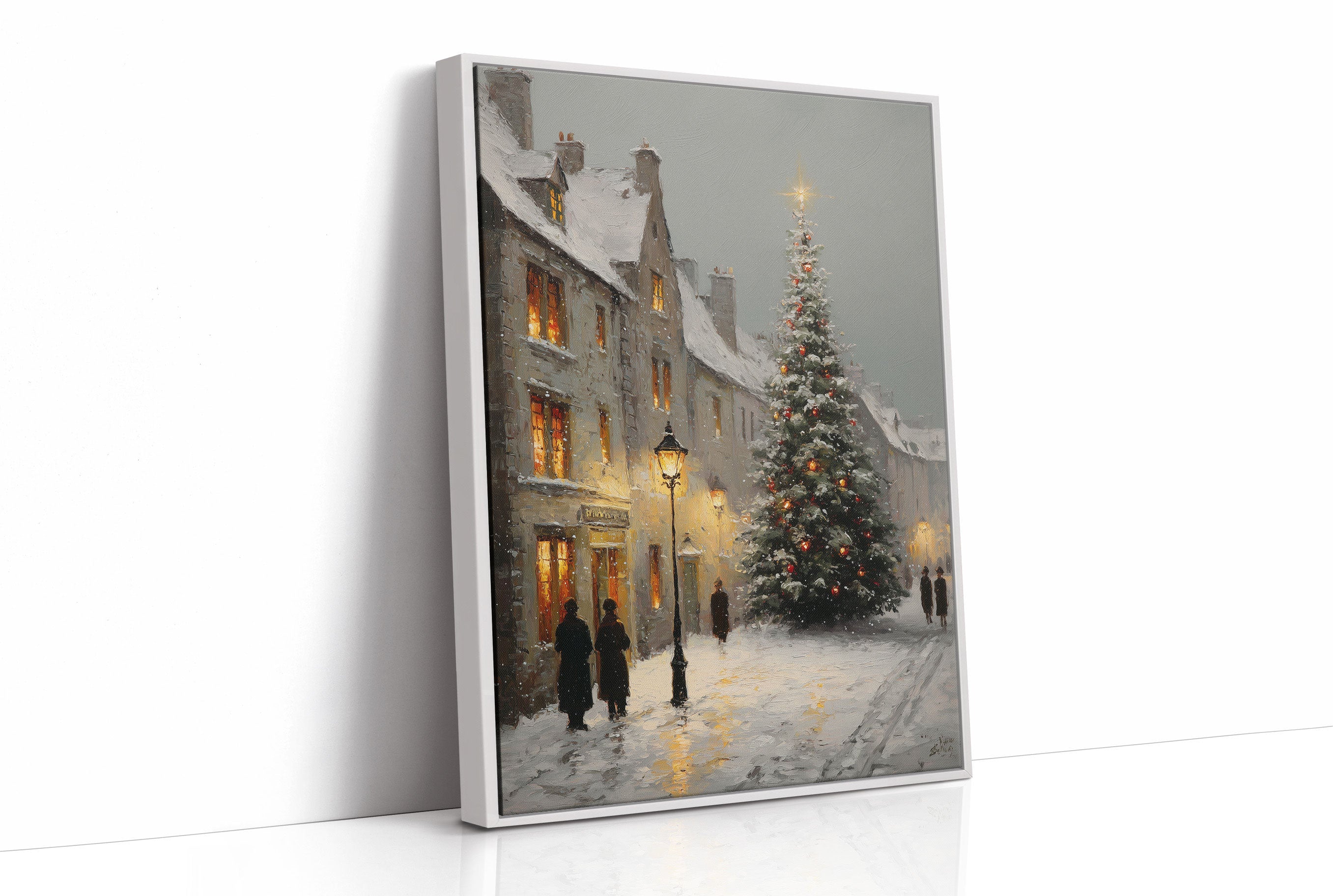 Winter Streets Glow With Promise