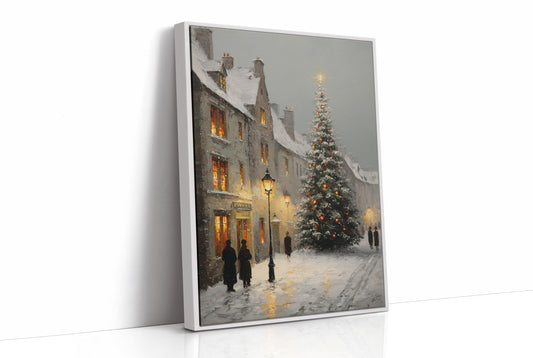 Winter Streets Glow With Promise