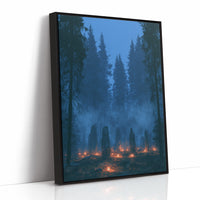 Vigil in the Blue Hour