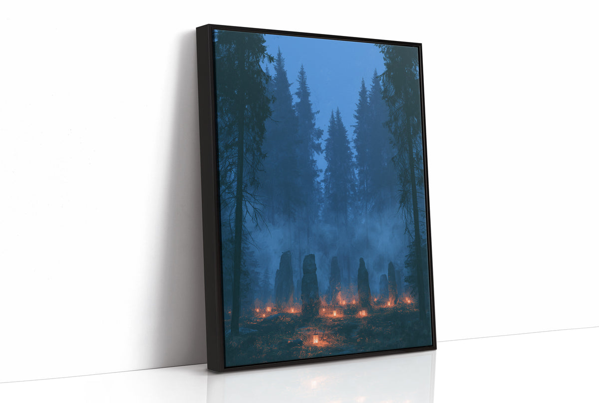 Vigil in the Blue Hour