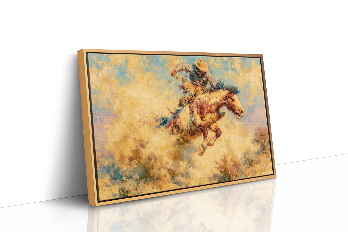 Dust and Grit, Bronco Ride