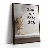 Morning Prayer On Wooden Table