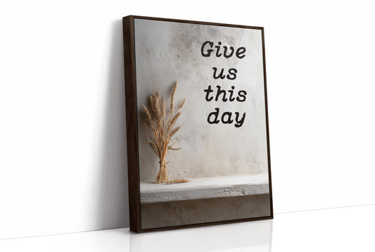 Morning Prayer On Wooden Table