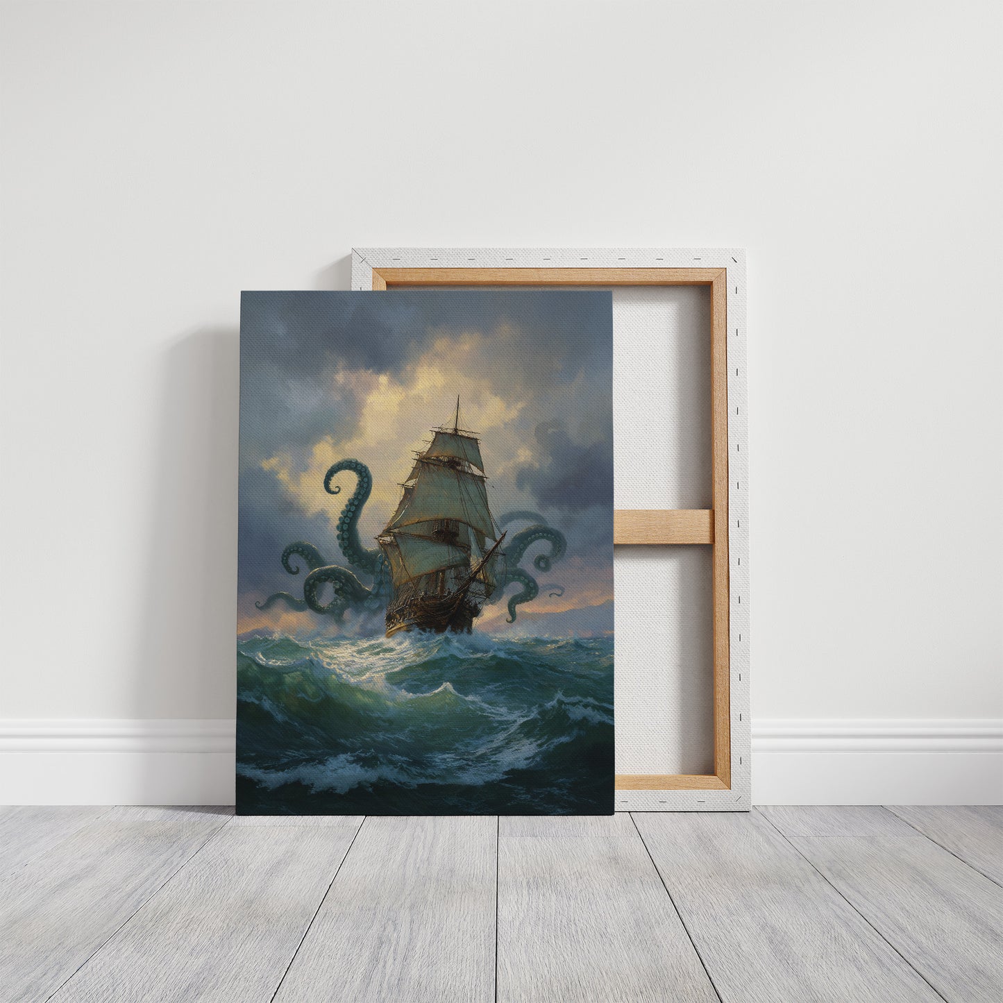 Tentacles Embrace Seafarer's Journey