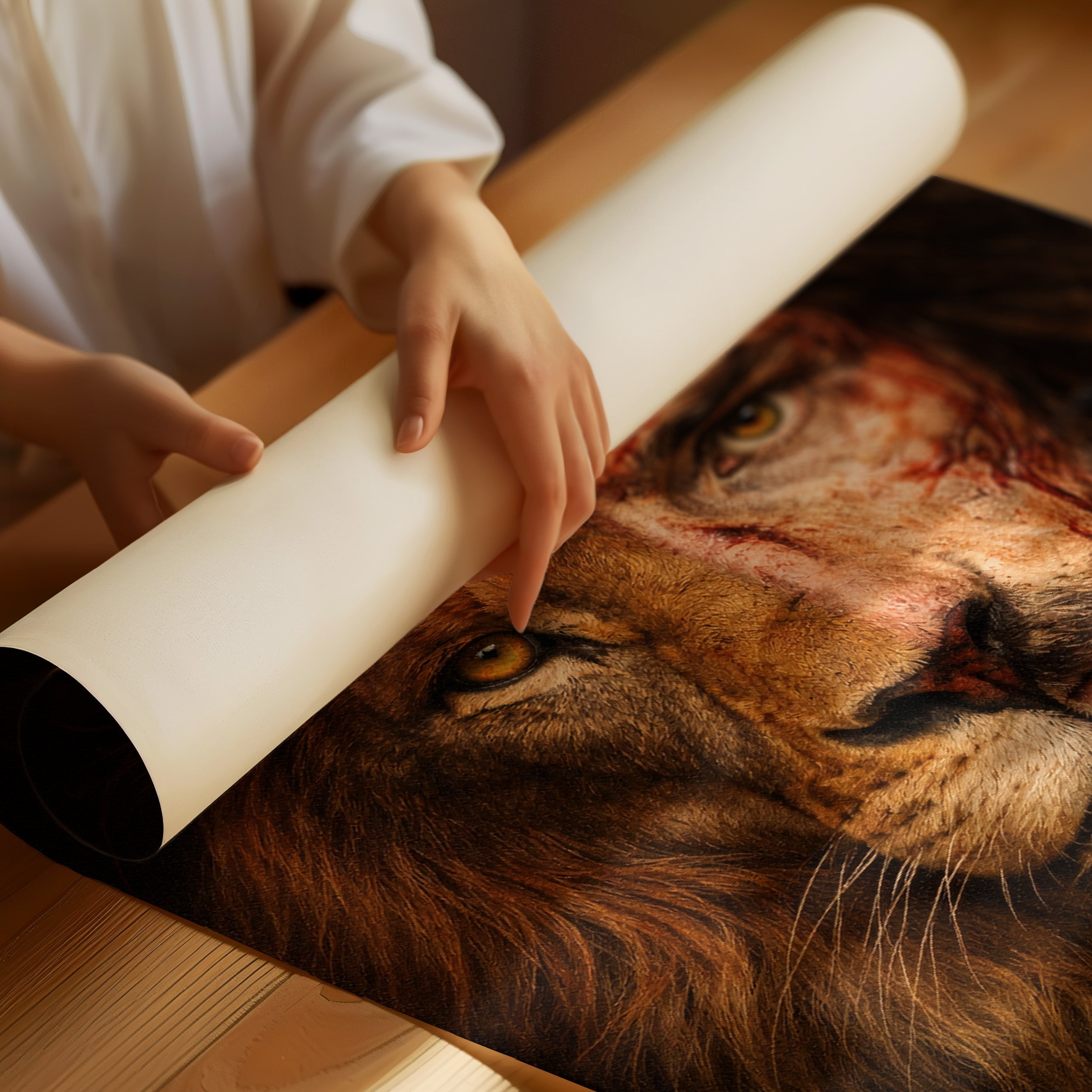 Divine Duality: Lion and Lamb Reconciled