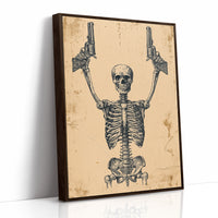 Guns Blazing: Skeleton Gunslinger