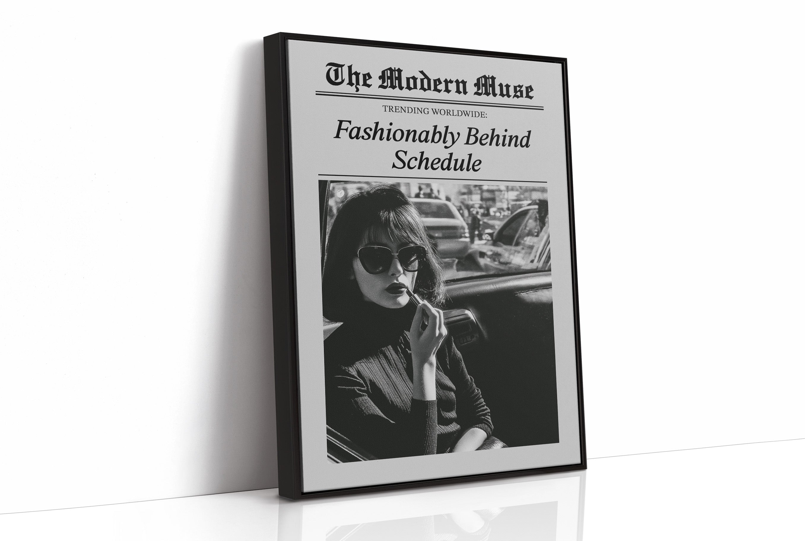 Fashionably Behind Schedule