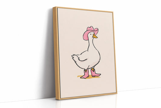 Pink Boots Prairie Goose